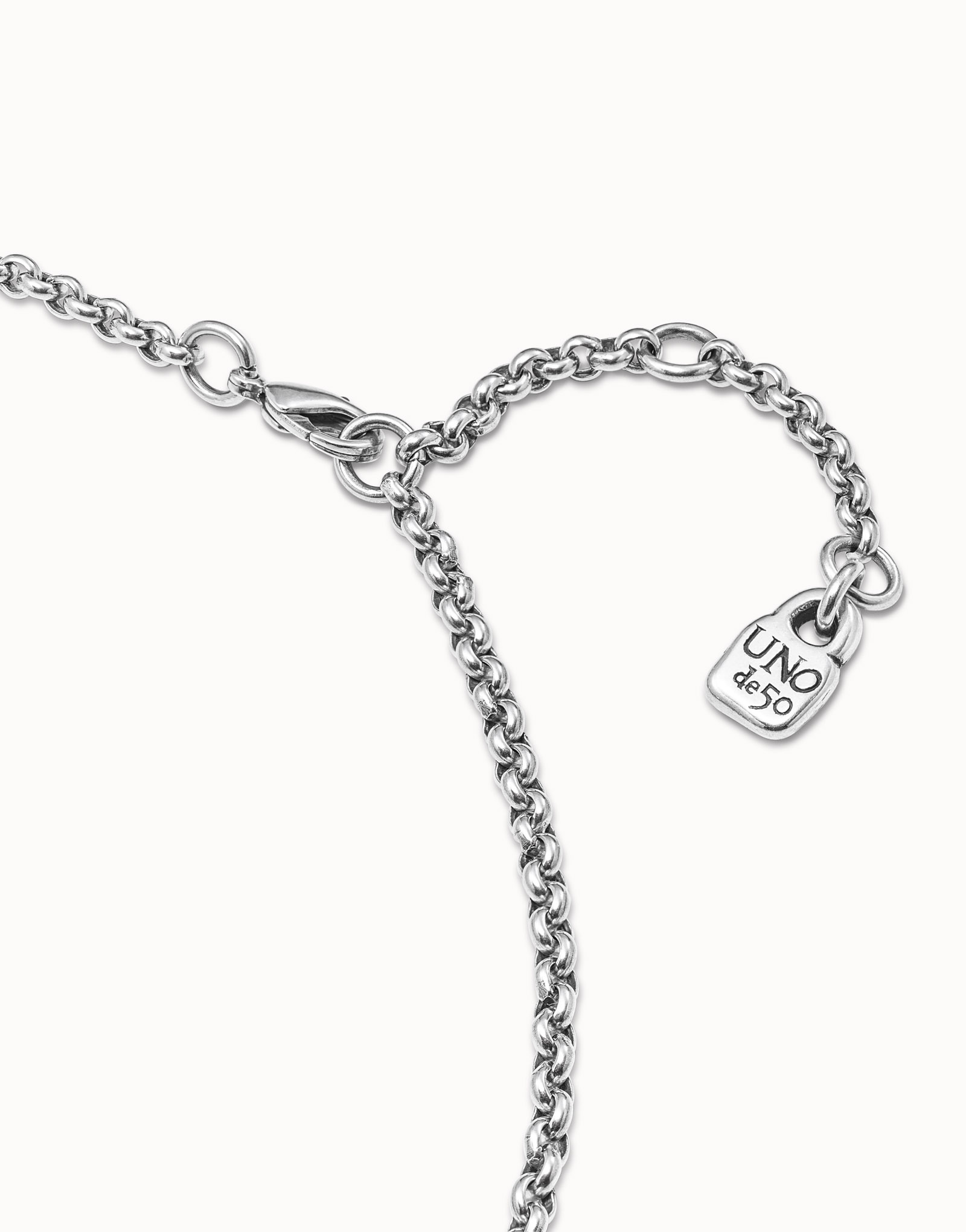 Sterling silver-plated chain, Silver, large image number null