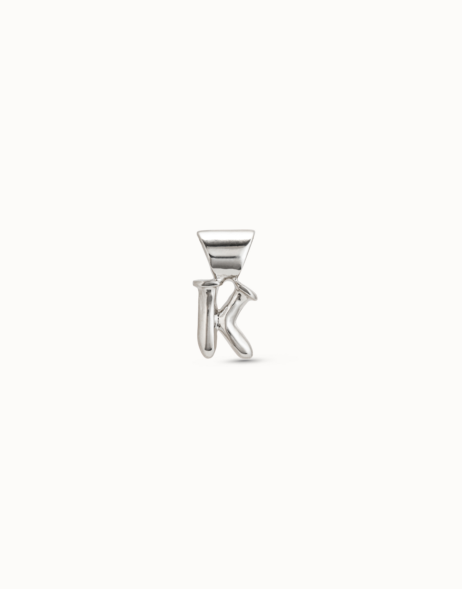 18K gold-plated Personalization collection charm, Silver, large image number null