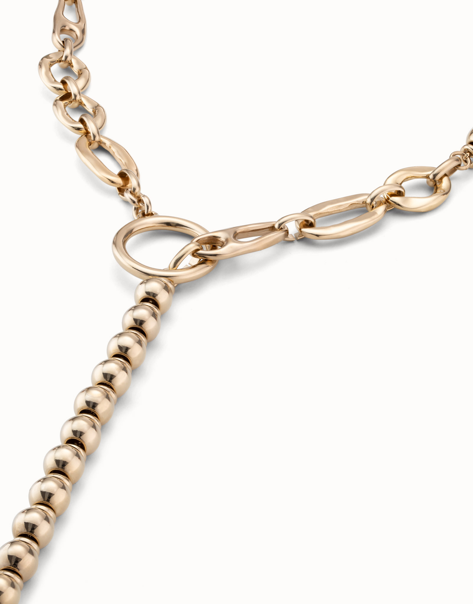 Collier long plaqué or de 18K, Or, large image number null