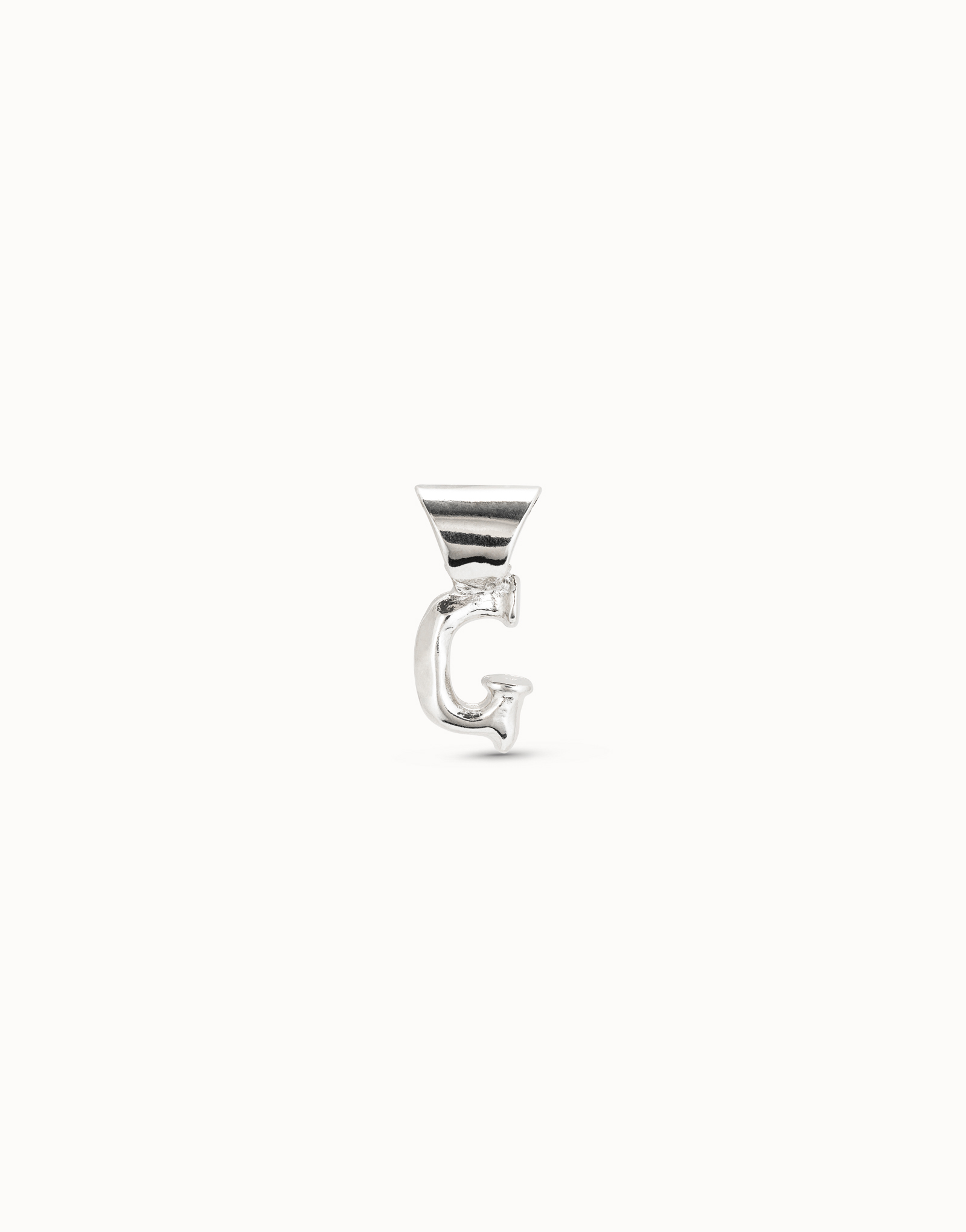 18K gold-plated Personalization collection charm, Silver, large image number null