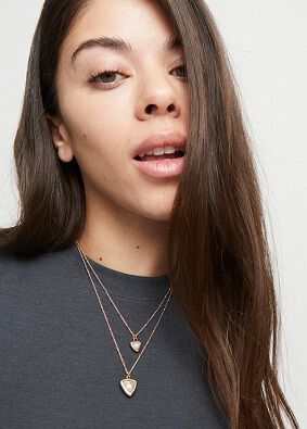 chain with hearts