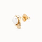 Single Stud Earring With Pearl