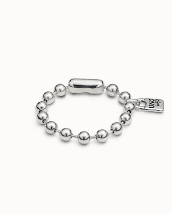 Sterling silver-plated bracelet