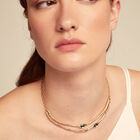 Choker necklace with  crystals