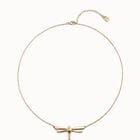 Short  chain pendant necklace  with nail