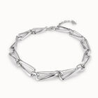 necklace with square links
