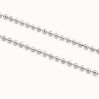Beaded chain necklace