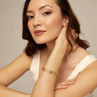 Rectangular link chain bracelet