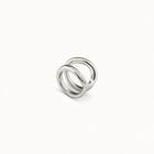 Double curved ring