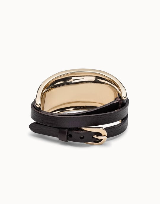 Bracelet Hold me, Golden, large