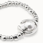 Bracelet with white pearl