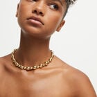 Beaded short necklace