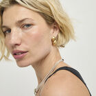 Chunky Double Teardrop Earrings
