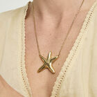 Medium necklace with starfish