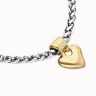 Chain bracelet with small heart detail