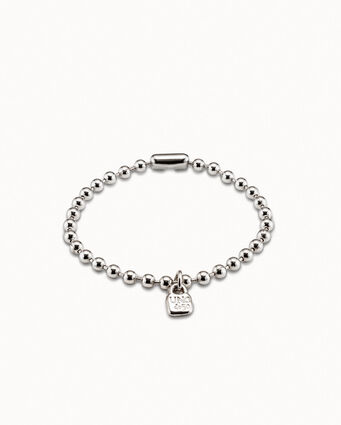 Bracciale a sferette placcato argento Sterling