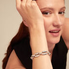 Small oval link chain bracelet