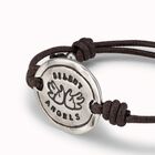 Pulsera en ba&ntilde;o en plata de ley