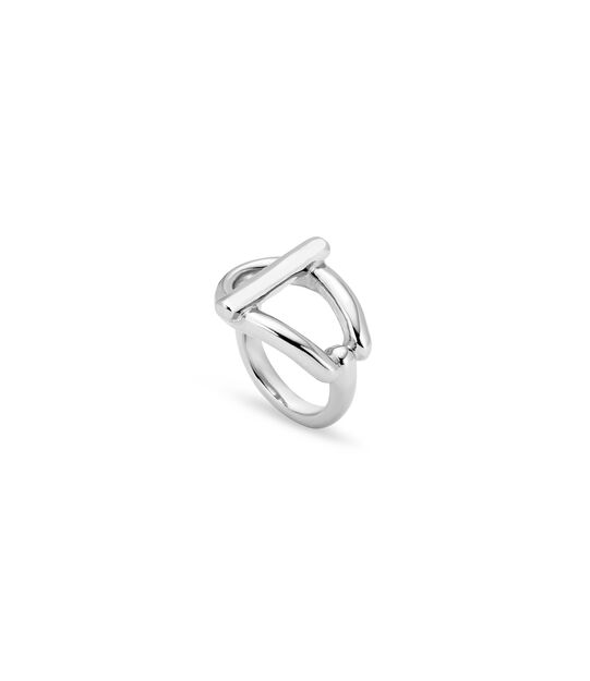 Sterling silver-plated ring