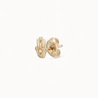 Piercing ba&ntilde;ado en oro de 18k de mano de F&aacute;tima