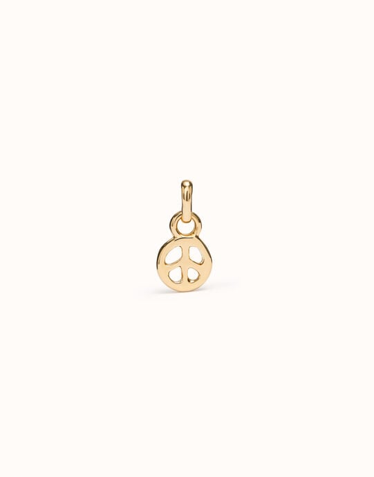 Peace symbol charm
