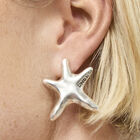 Medium starfish-shaped earrings