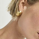 Oversized Teardrop Stud Earrings