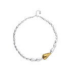 Necklace with linked drops