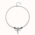 Short pendant necklace with dragonfly