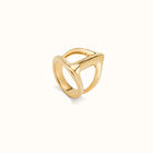 Manta ray-shaped ring
