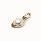 Charm with pearl