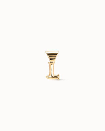 18K gold-plated Personalization collection charm