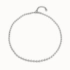 Beaded chain necklace
