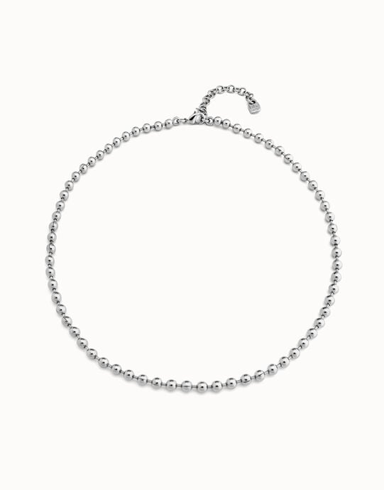 Beaded chain necklace