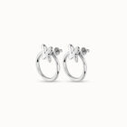 Pendientes ba&ntilde;ados en plata de ley PEN0926MTL000