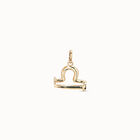 Libra shaped charm