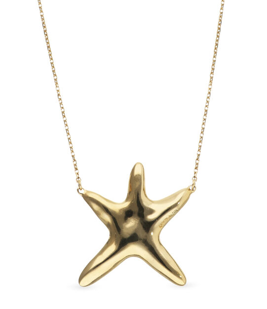 Long necklace with starfish