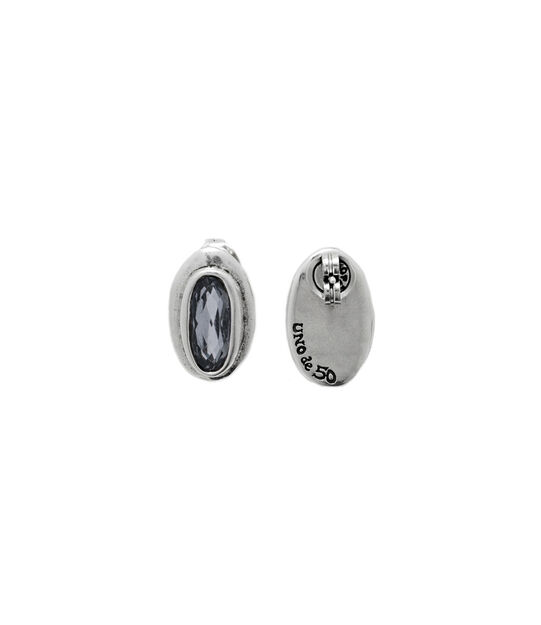 Sterling silver-plated earrings