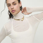 Necklace with irregular drops