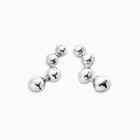 Drop earrings with beads