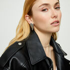Earrings with wing design
