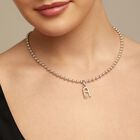 Beaded chain necklace