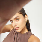 Triangular earrings