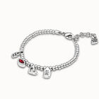 Bracelet with red crystal