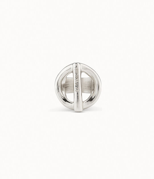 Anillo bañado en plata de ley
