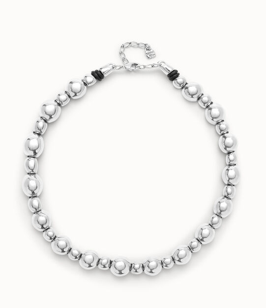 Ciondolo a sfere placcato argento Sterling di diverse dimensioni