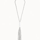Long chain pendant necklace