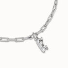 Short link chain charm necklace
