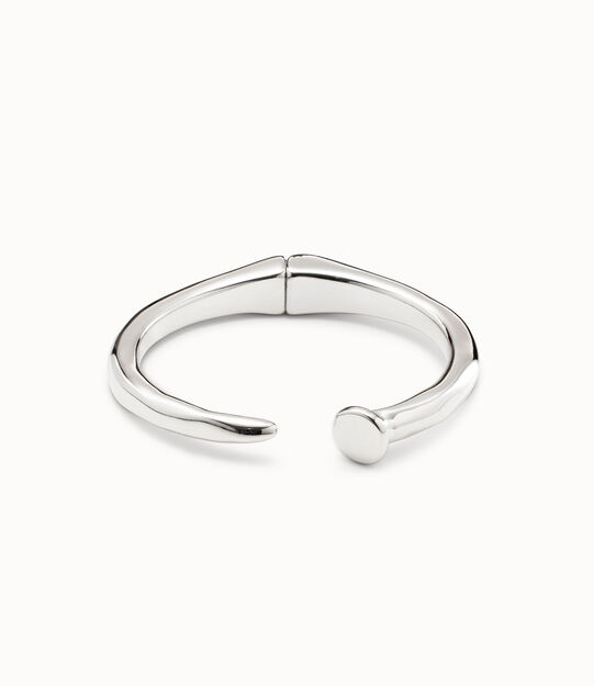 Nail shaped bangle bracelet