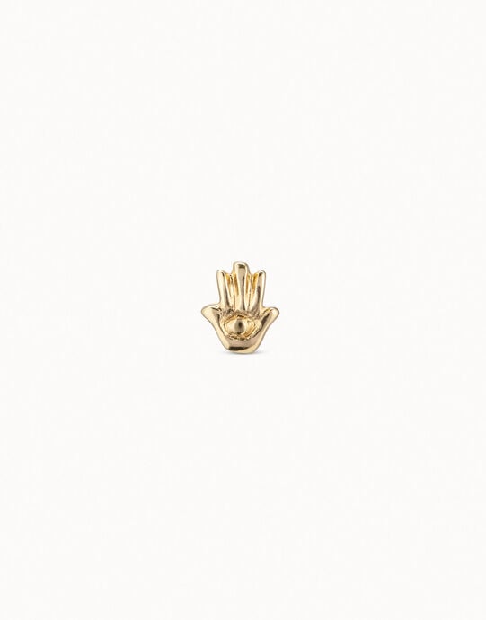 Hamsa Single Stud Earring